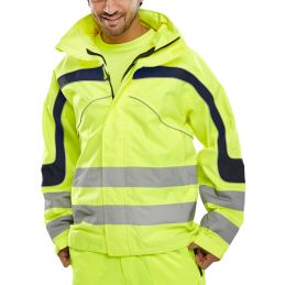 Hi-Viz Waterproof Jacket