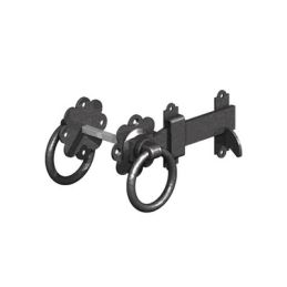 5" Ring Gate Catch - Black