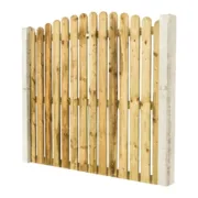 Round End Convex Top Palisade