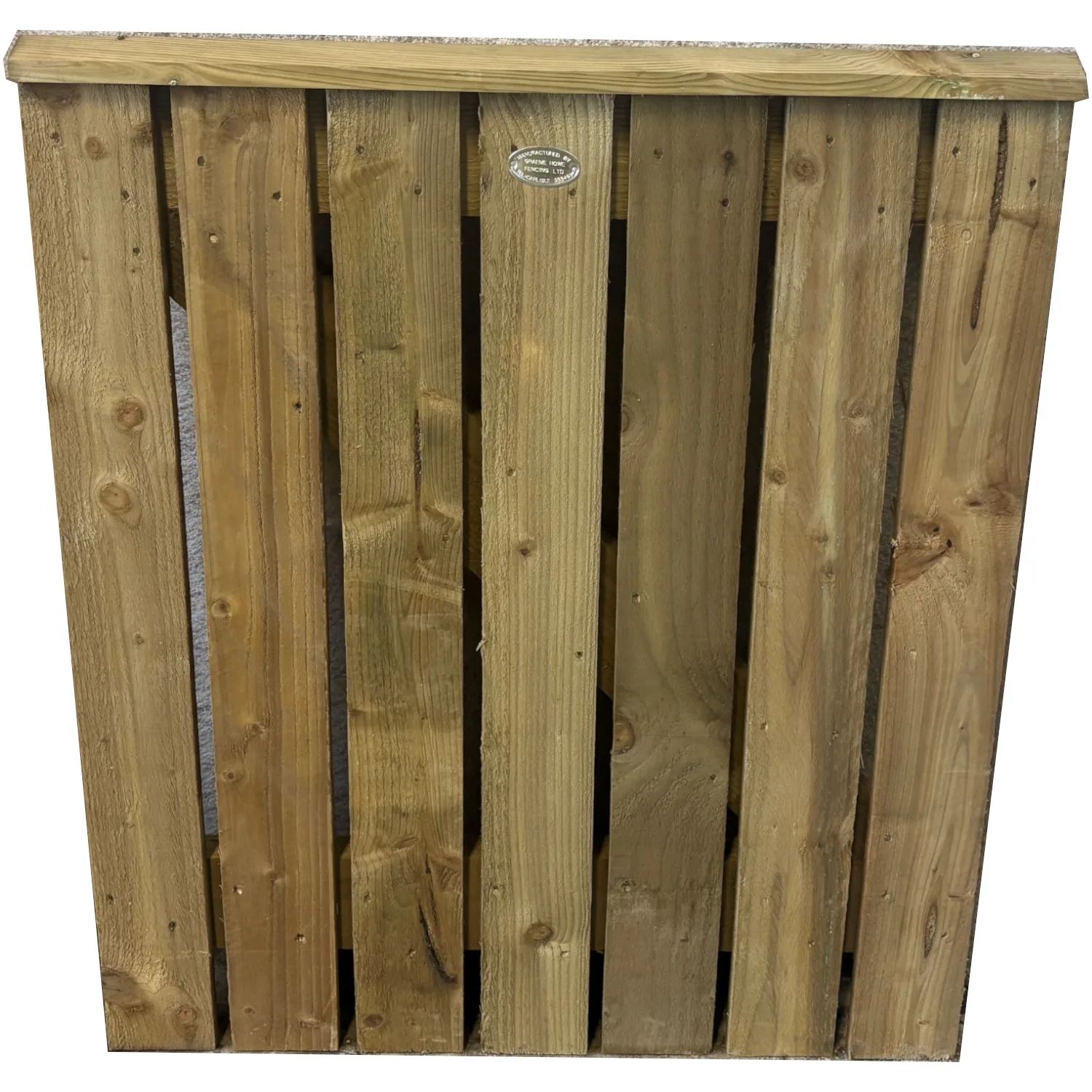 Flat Top Palisade Gate (with Capping)