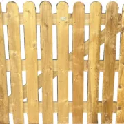 Round End Palisade Gate