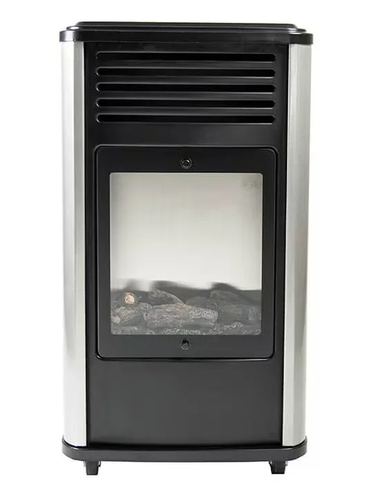Calor Gas 3.4kW Manhattan Portable Heater with Real Flame - Image 2
