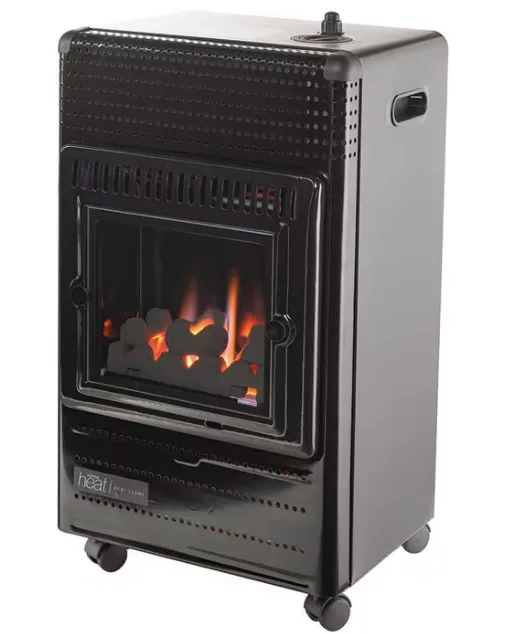 Super Heat 3.4 kW Living Flame Portable Gas Heater